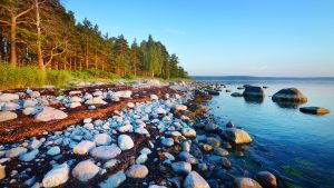 Rocks at the coast of Kasmu (captain's village) Estonia